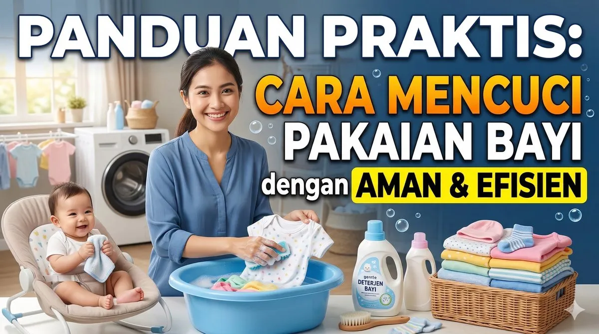 Panduan Praktis: Cara Mencuci Pakaian Bayi dengan Aman dan Efisien